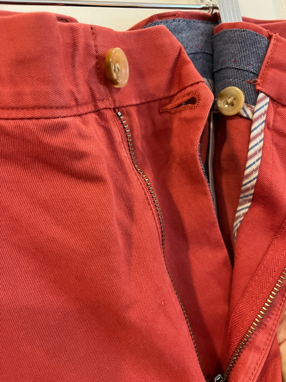 Johnston & Murphy Red Chino Pants - Picture 5 of 8